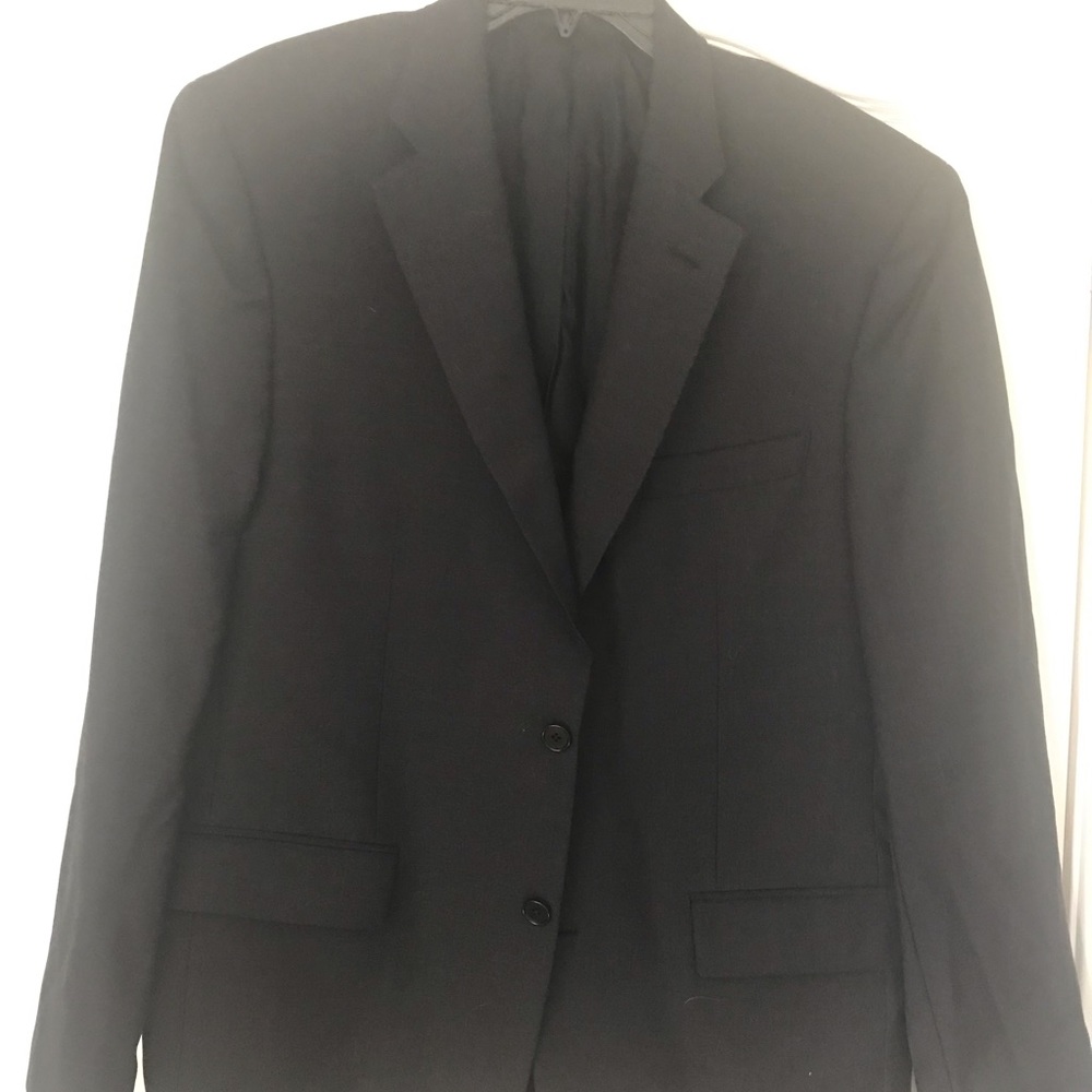John Varvatos Black suit coat